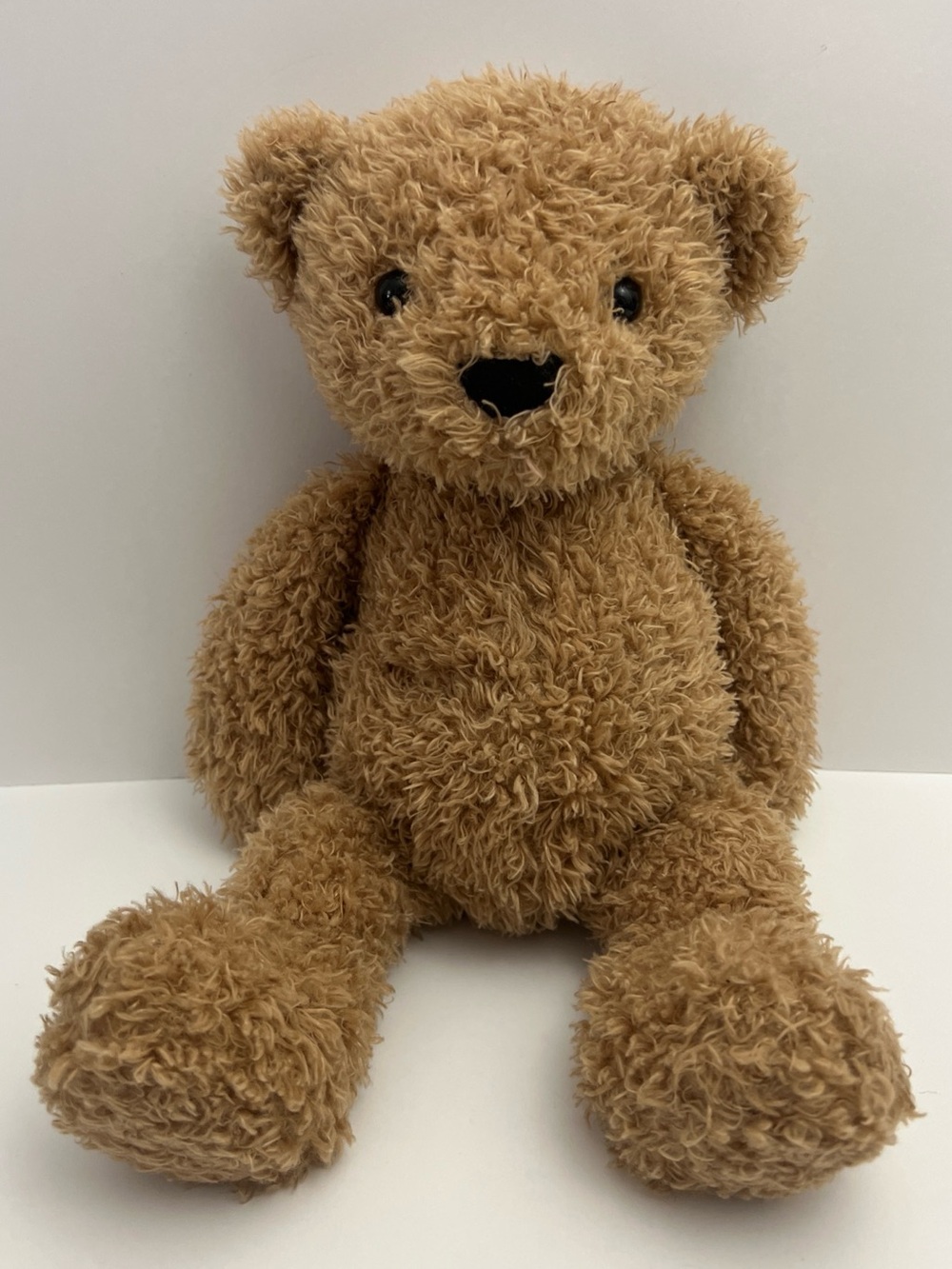 Jellycat Theodore Bear Plush Medium 15" Retired 2020 HTF Floppy & Cute Cambodia